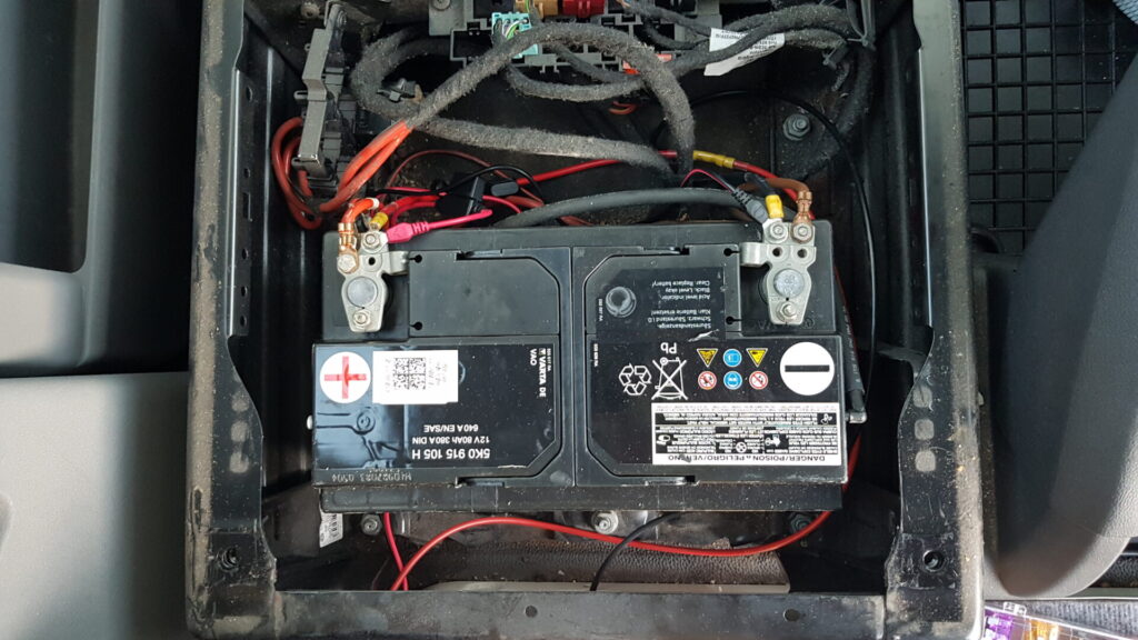 Die Bordbatterie